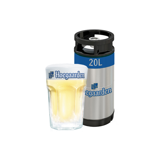HOEGAARDEN WIT FUST - 20 LTR